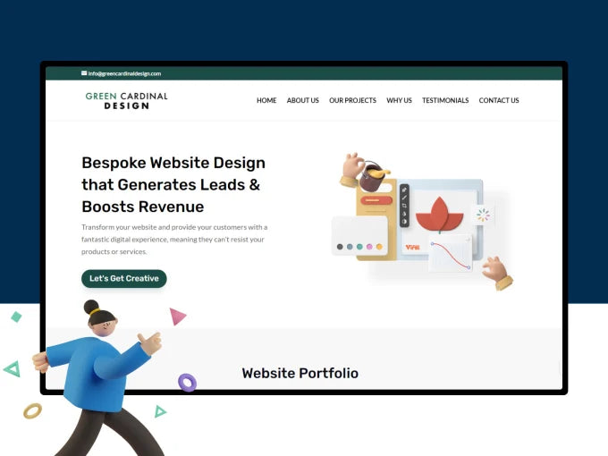 I will do a beautiful wordpress website design